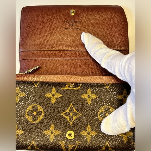 LOUIS VUITTON PORTE MONNAIE ZIP WALLET MONOGRAM - Picture 2 of 7